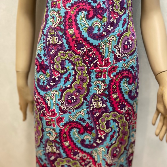 Beautiful multicoloured resort dress - Picture 3 of 9